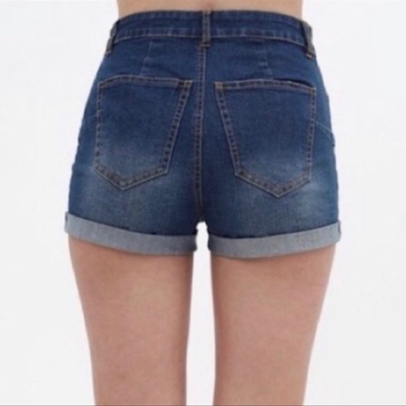 New Adorable Boutique Brand Dark Denim Push Up Jeans - Picture 2 of 2